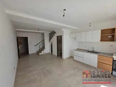 Departamento 2 ambientes con 2 baños