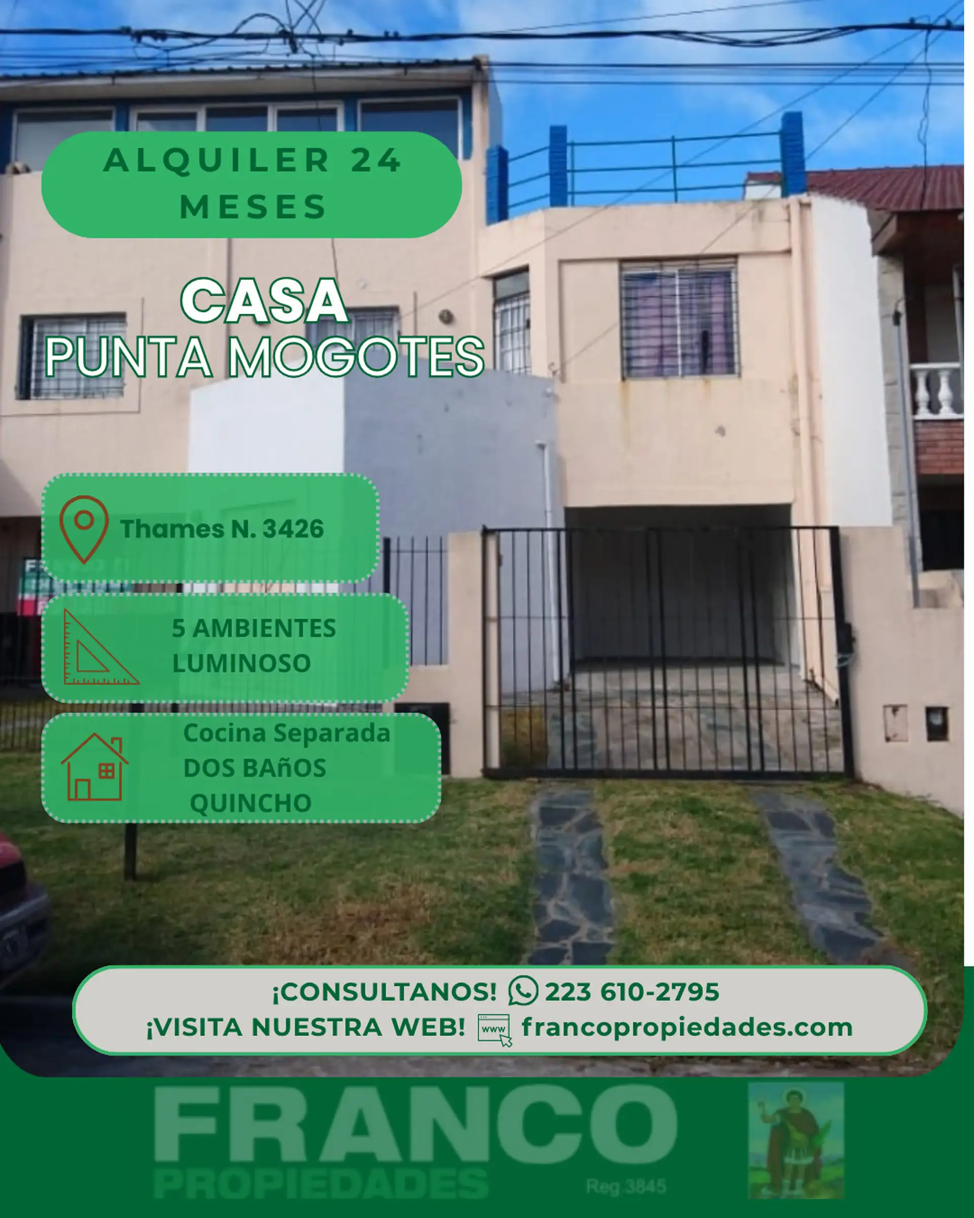 casa en venta 5 ambientes a 2 cuadras del mar