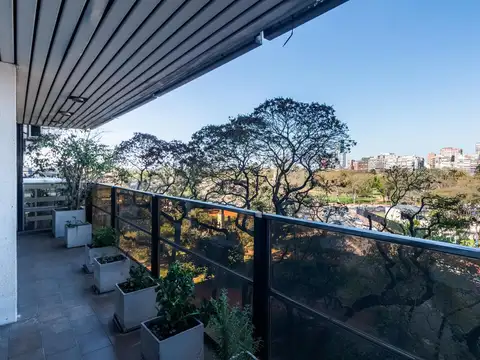 Venta departamento 4 ambientes con balcón terraza, Palermo, excelente acceso. Apto credito.