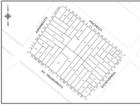 Terreno en Venta en Villa Urquiza, USD 780.000
