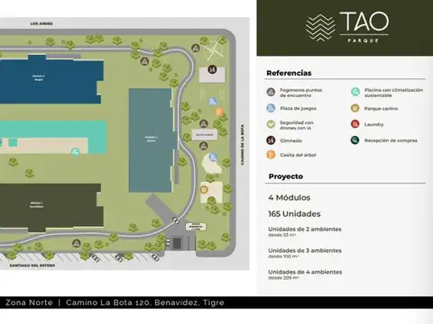VENTA DEPARTAMENTO 2 AMB TAO PARQUE