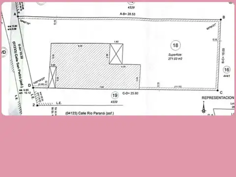 Terreno en Venta de 271,0 m2