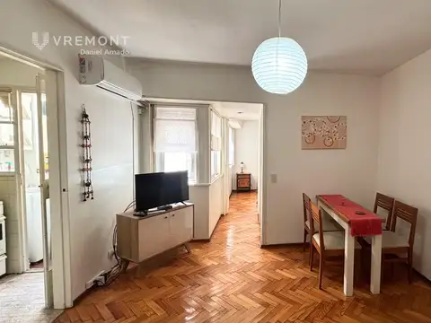 2 ambientes en caballito.