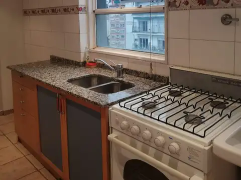 Departamento 2 ambientes con 1 baño