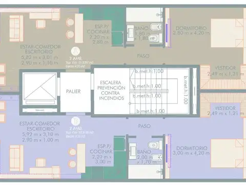 Departamento en Venta de 1 dormitorio
