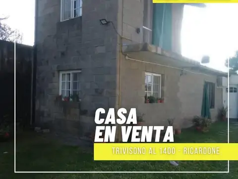 Casa en venta en la localidad de Ricardone