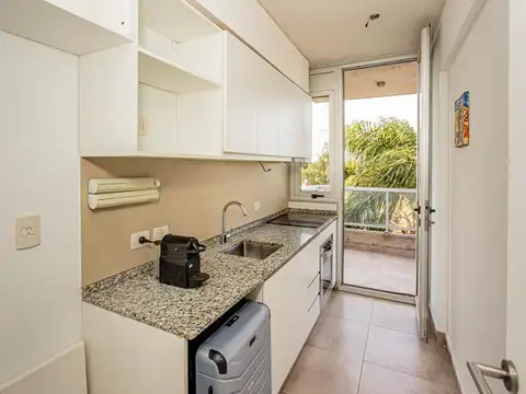 Departamento 2 ambientes con 2 baños