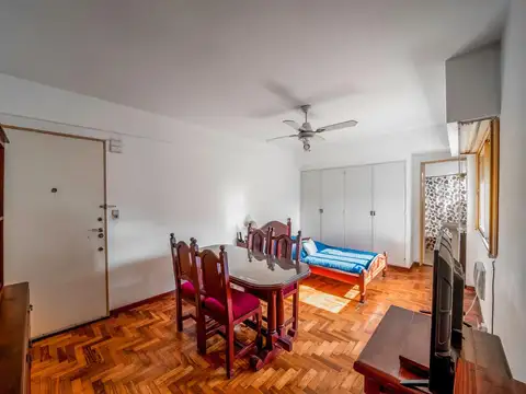 Monoambiente amoblado en alquiler temporario en Caballito