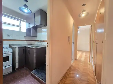 Departamento 2 ambientes con 1 baño