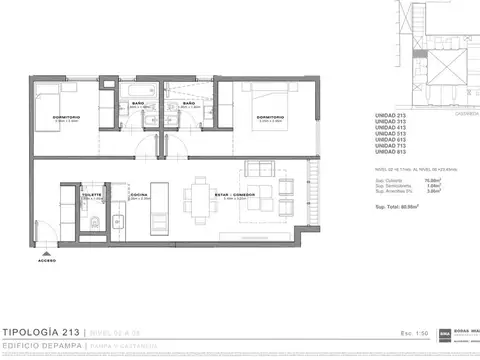 Depto 3 amb en DePampa full amenities - Exclusivo