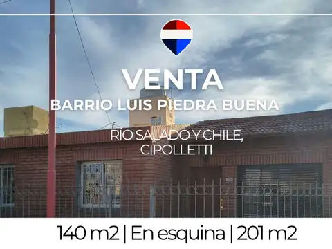 Venta casa de 3 dormitorios + quincho - cipolletti