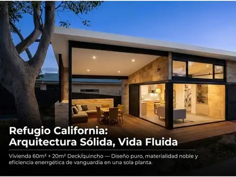 Venta Lote con casa mod california financiación