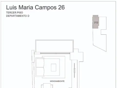 Departamento en el emprendimiento CALIX Palermo