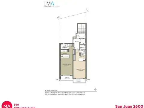 Venta | Oficina en construcción - San Juan 2600 - Lourdes Rosario