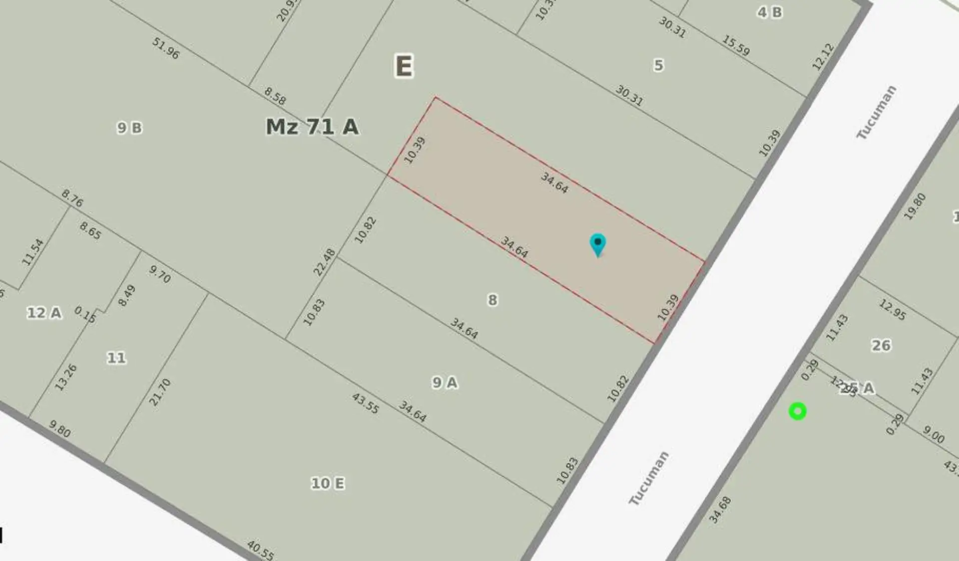 Lote en venta a pocas cuadras de plaza Colon