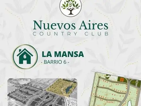 Venta Lote en Nuevos Aires Barrio 6 MZ 3 Lote 16