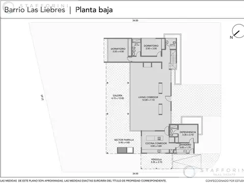 Barrio Las Liebres, Av. Patricias Argentinas  al 2000