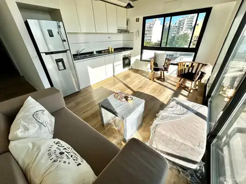 Departamento 2 ambientes con 1 baño