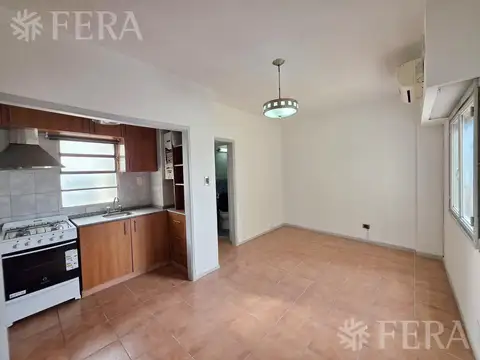 Departamento 2 ambientes con 1 baño