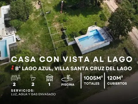 PROPIEDAD 2 DOR, COCHERA Y PISCINA EN B° LAGO AZUL