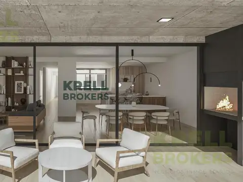 Villa Crespo: 4 ambientes - Amplio balcón c/ parrilla propia