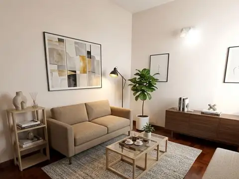 Departamento Monoambiente con 1 baño