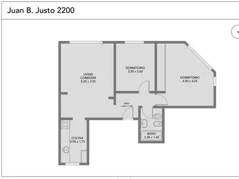 Depto Tipo Casa en Venta de 3 ambientes