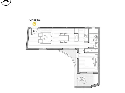 Departamento en Venta en Pichincha, Rosario