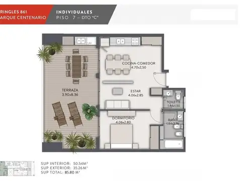 Pringles 860 , Piso 7