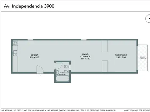 Departamento en Venta de Monoambiente