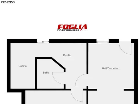 Departamento en Venta de 3 ambientes