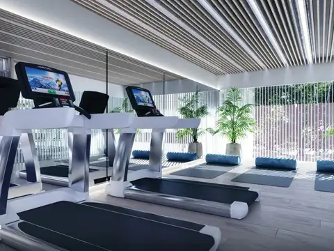 Departamento 2 ambientes con 1 baño