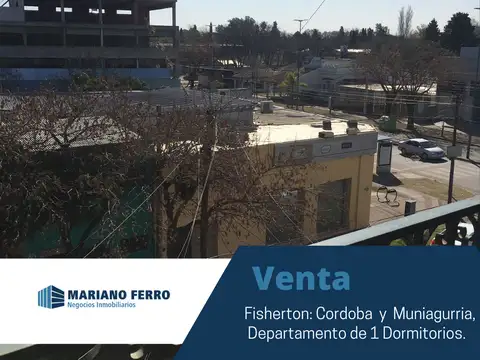 Fisherton. Cordoba esquina Muniagurria. Un Dormitorio. 