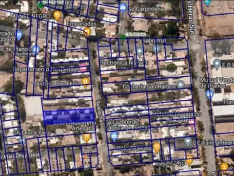 Terreno en Venta de 948,0 m2