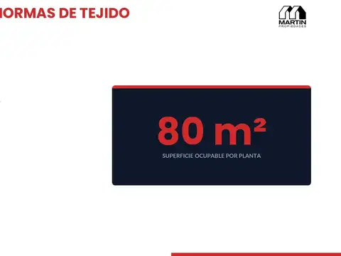 Terreno en Venta 43  mts Fondo
