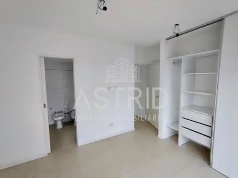 Departamento 2 ambientes con 2 baños