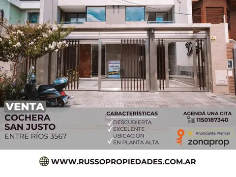 Venta Cochera - San Justo