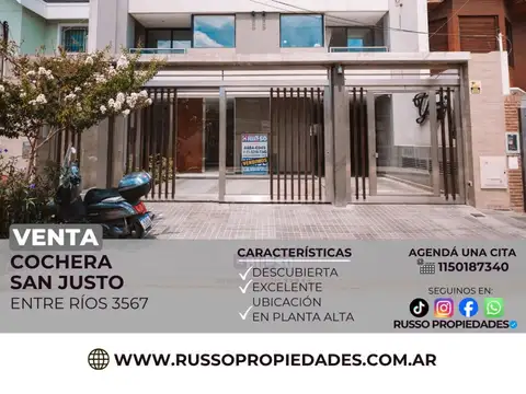 Venta Cochera - San Justo