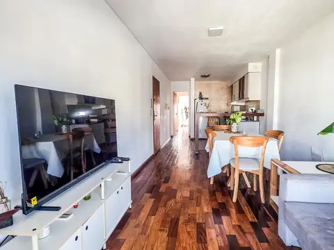 VENTA - Departamento de 1 dormitorio con doble balcón, Centro - Rosario