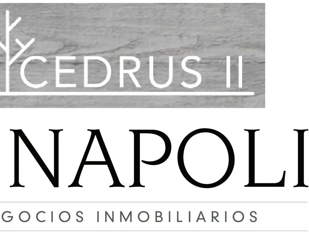 Cedrus de  2 y 3 Dormitorios