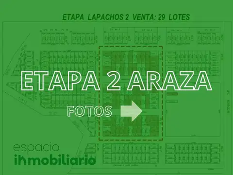 LOTES EN 120 CUOTAS, Av Marconi, Fontana.