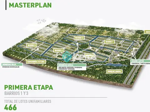Terreno en Venta 12  mts Frente