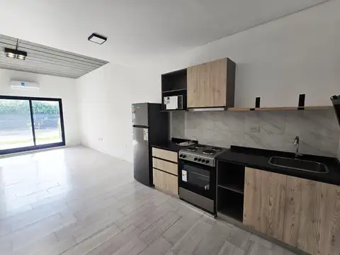 Departamento monoambiente campus village Pilar a estrenar