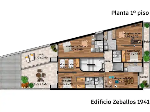 Departamento en Venta al Norte