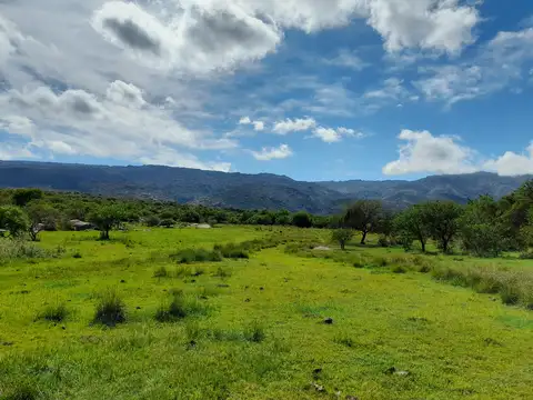 Excelente campo con costa de arroyo en Nono, Traslasierra, Cordoba