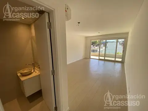 Departamento 2 ambientes con 1 baño