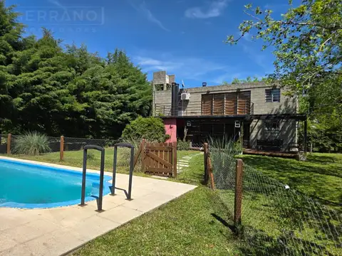 Alquiler temporario casa de 3 ambientes con pileta en Parque Sakura. Exaltacion de la Cruz
