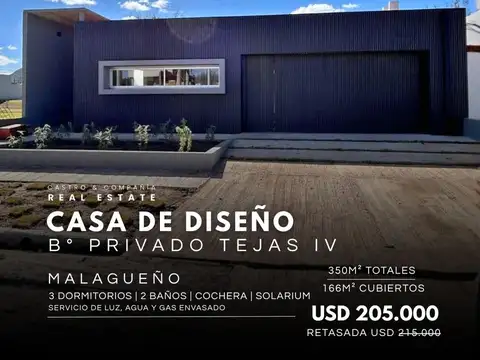 Casa en Venta en Tejas 4, Malagueño