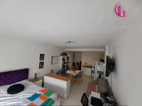 Departamento Monoambiente con 1 baño