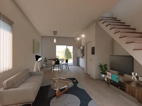 Dúplex en venta complejo La Estepa II, en pozo, Dina Huapi